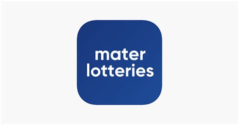 mater lotteries|Mater Lotteries on the App Store.